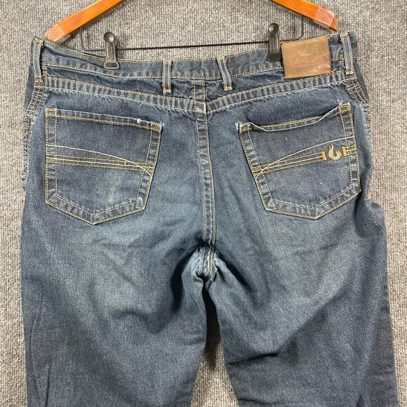 Lapco FR Fire Resistant Modern Jeans Men's 38X34 Actual (39X33) Blue Dark Wash - Picture 8 of 12